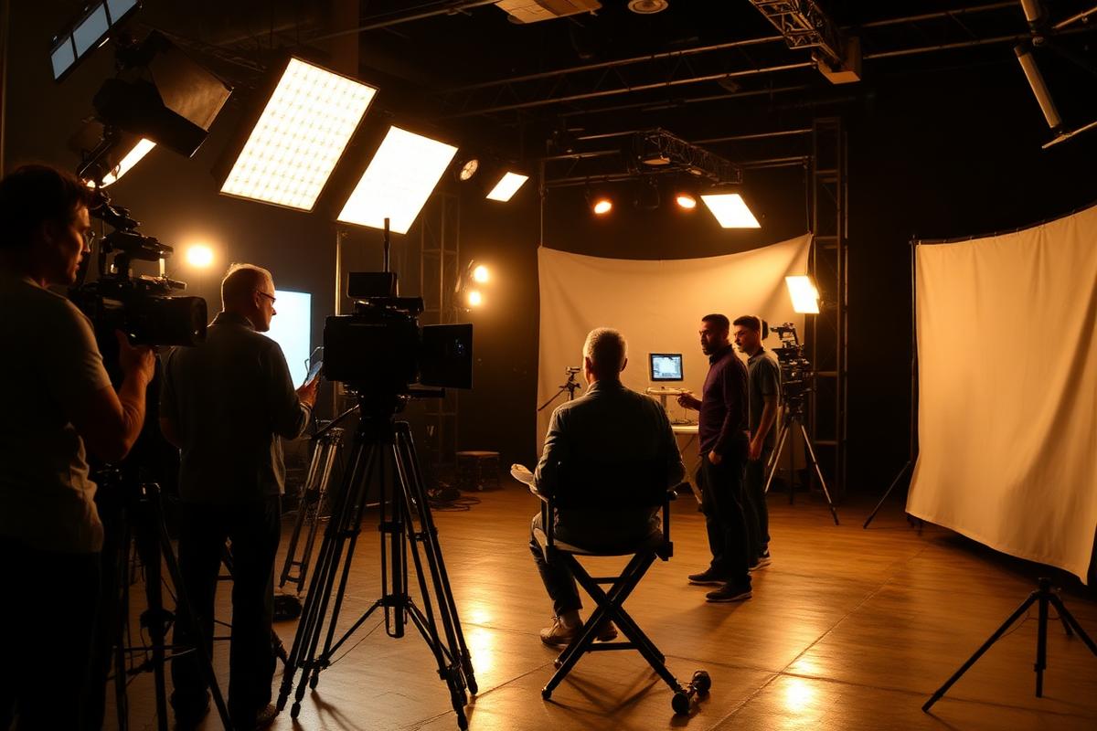 SOVMEG on set
